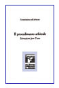 “Il procedimento arbitrale. Istruzioni per l’uso.”